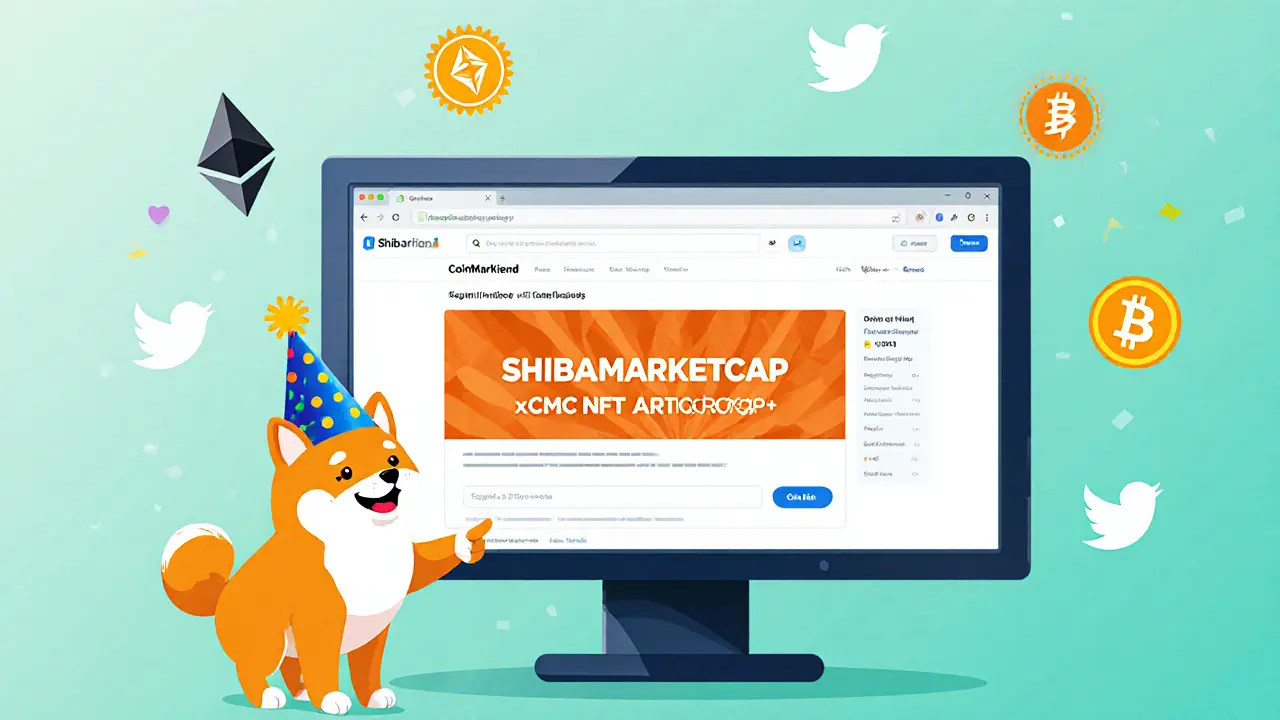 How to Join the SHIBAFRIEND NFT Airdrop on CoinMarketCap (2025 Guide)