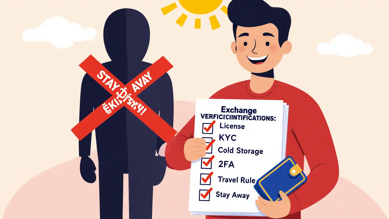 Cartoon user checking a verification checklist while rejecting İkipara.