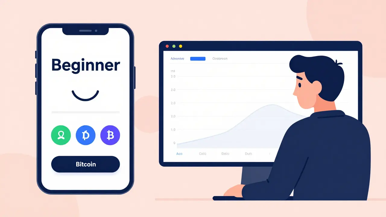 Beginner trading easily vs advanced trader facing low liquidity