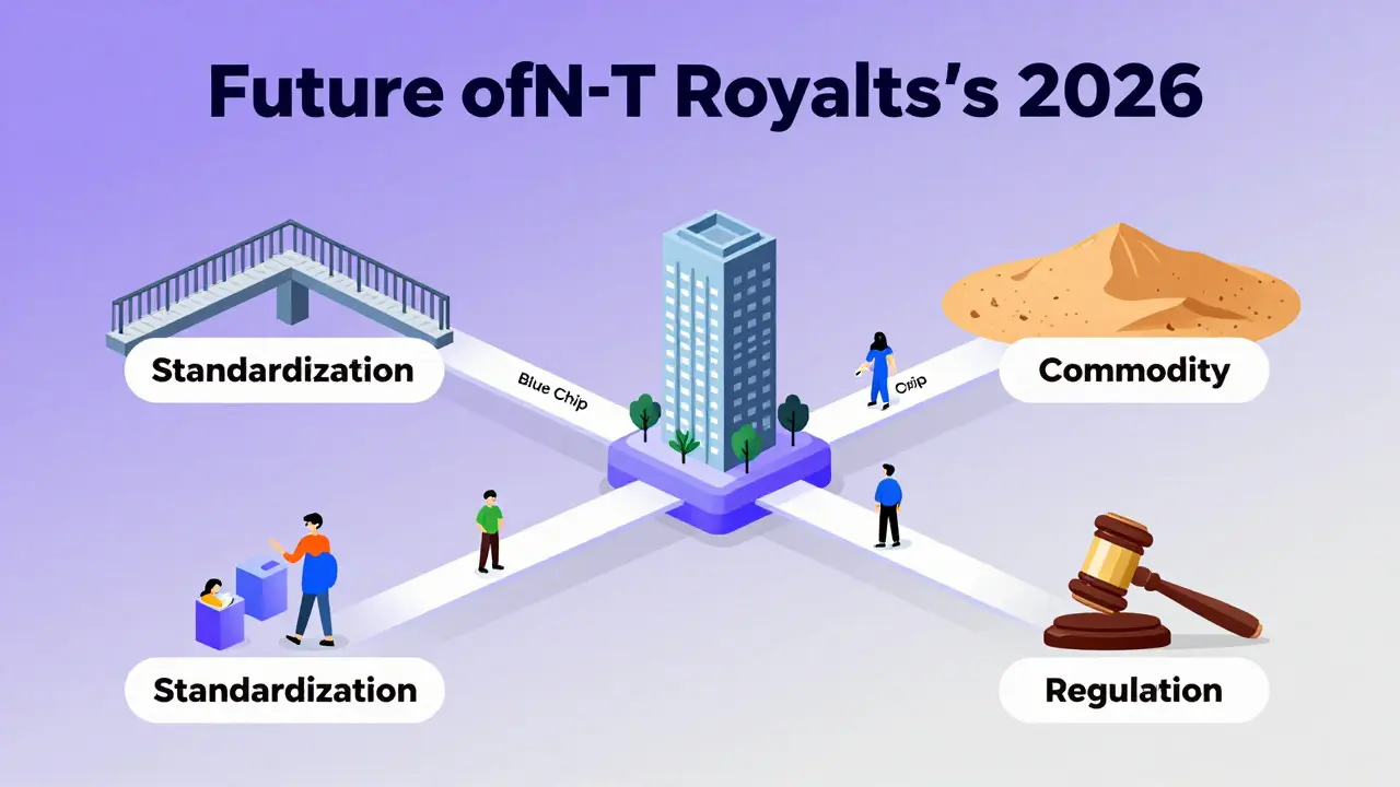 Future scenarios for NFT royalty enforcement