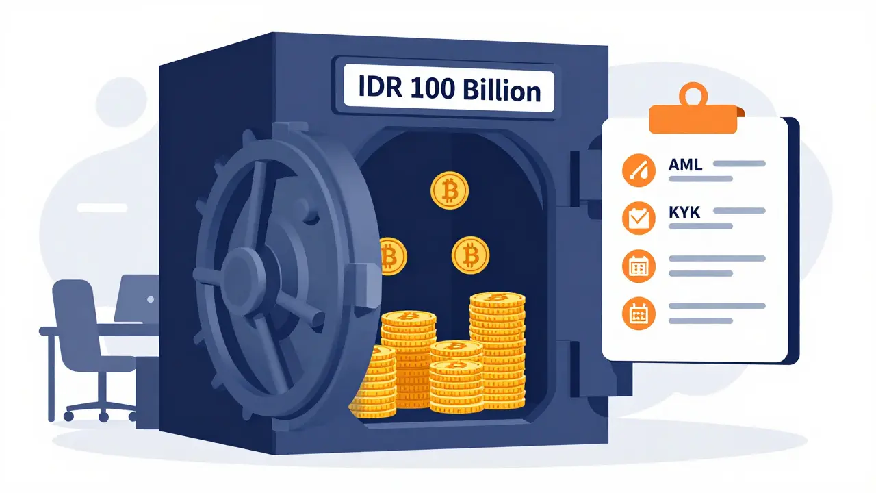 Illustration of high capital requirements and compliance checks