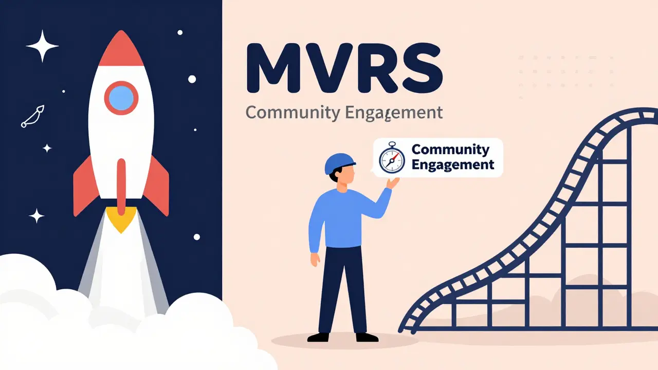 Illustration of crypto volatility and community engagement