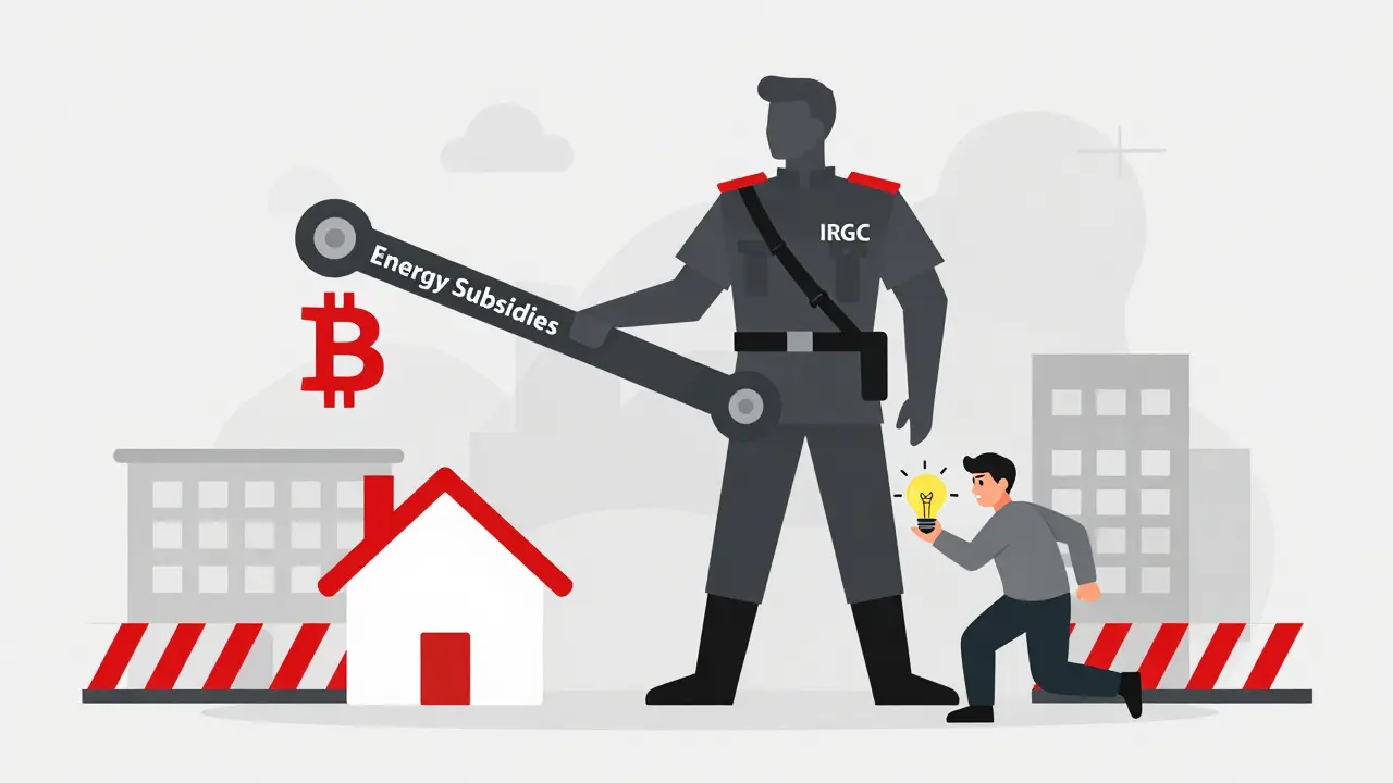 Military figure diverting subsidized electricity from homes to crypto mining