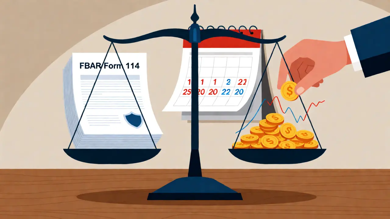 Balancing FBAR form filing against crypto portfolio risks