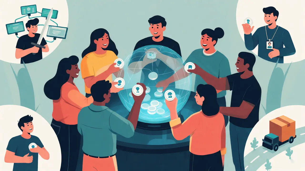 DAO voting and diversified dApp use cases